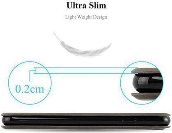 Produktbild Cadorabo Book mit View Doppelfenster Cover (Apple iPhone 6)