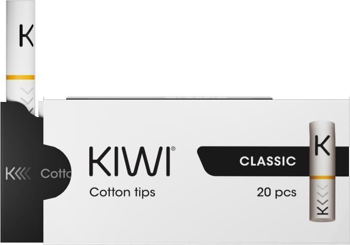 Kiwi Vapor Cotton Tip 20pcs (20 x)