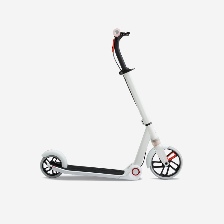 Oxelo Scooter Pedal scooter kids - M900 light grey/red
