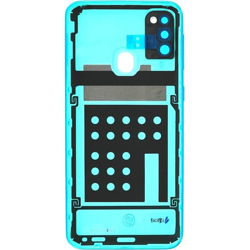 Samsung Back Cover M215 Galaxy M21 grün GH82-22609C (Galaxy M21), Mobilgerät Ersatzteile, Grün
