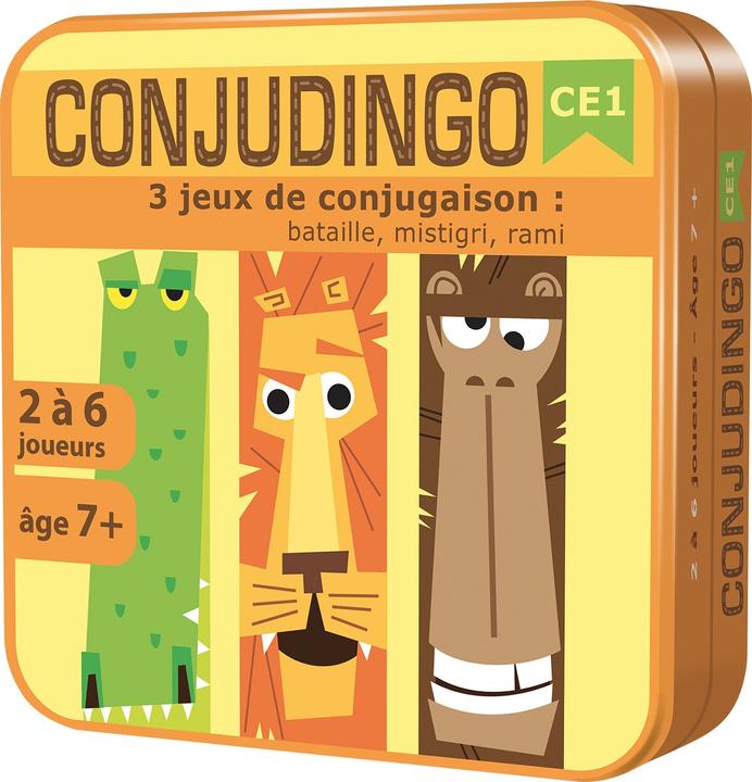 Produktbild Aritma CONJUDINGO CE1 JDP (FR) (Multilingual, 2 - 6 Spieler)