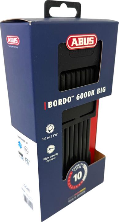 Produktbild Abus Bordo Big XPlus 6000K/120 (120 cm)