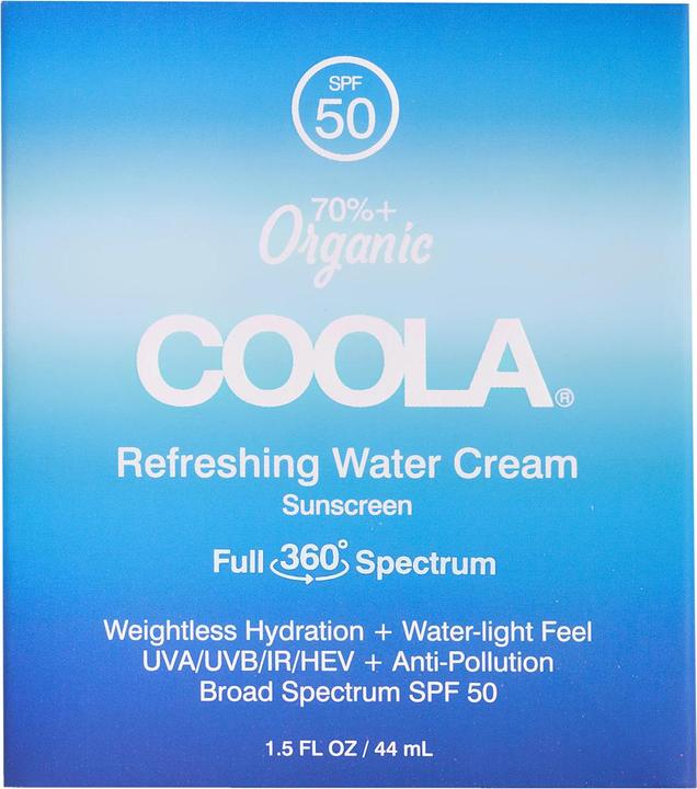 Immagine prodotto Coola Suncare Refreshing Water (Crema solare viso, SPF 50, 44 ml, 44 g)