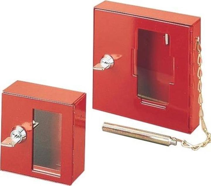Immagine prodotto Magni Cassetta per chiavi d'emergenza senza batacchio rossa con vetro