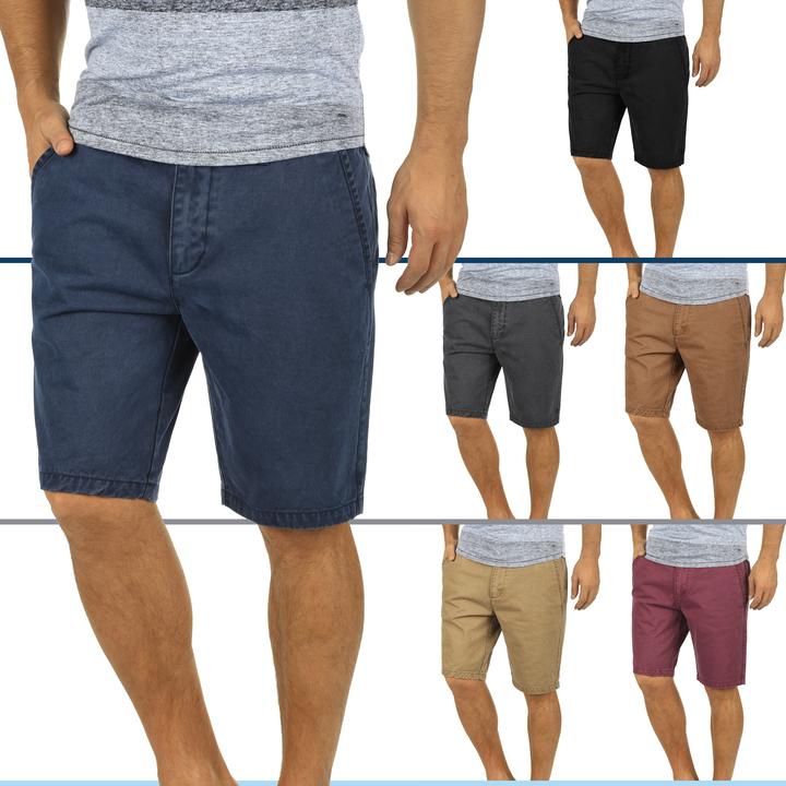 Immagine prodotto Solid Pinhel Pantaloncini Chino Shorts Panno Corti Da UomoIn Cotone 100% Regular- Fit (L)