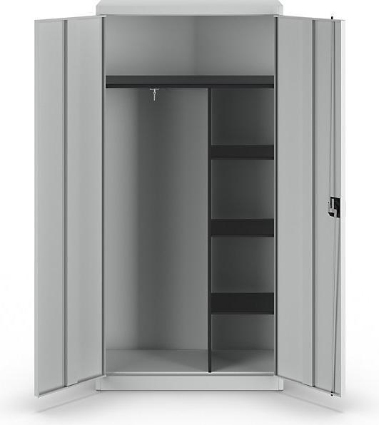 Produktbild Mauser Stahlschrank mit Flügeltüren (95 x 42 x 195 cm)