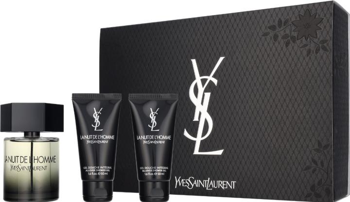 Actual product image Yves Saint Laurent La Nuit de l'Homme Eau de Toilette 100ml Set + Showergel 50ml + Showergel 50ml (Perfume set)