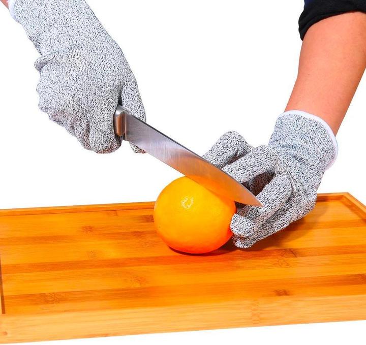 Produktbild JTI Schnittfeste Handschuhe - Grau - M (M)