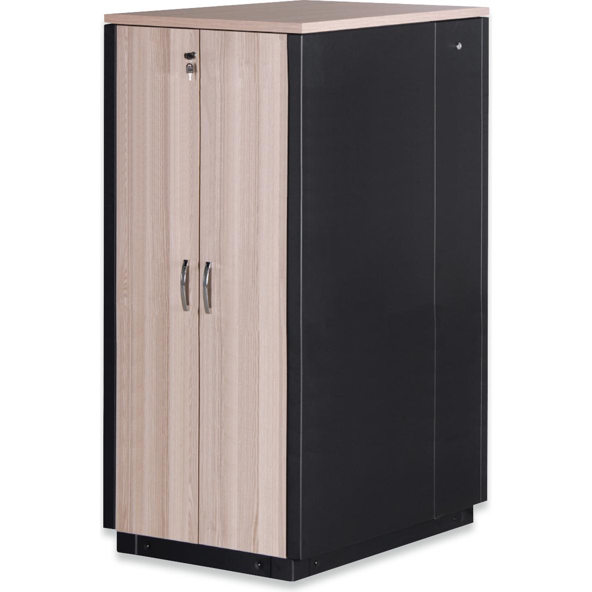Digitus 483 mm (19") SOUNDproof Schrank (10.86 HE, 19 Zoll Rack), Serverschrank, Schwarz