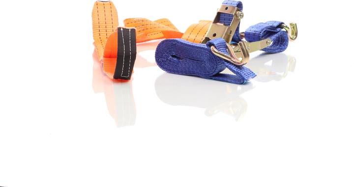 Produktbild Wiltec Auto Spanngurt 4er Set 3,5m x 50 mm 3000 daN Zurrgurte Autotransport Reifengurte