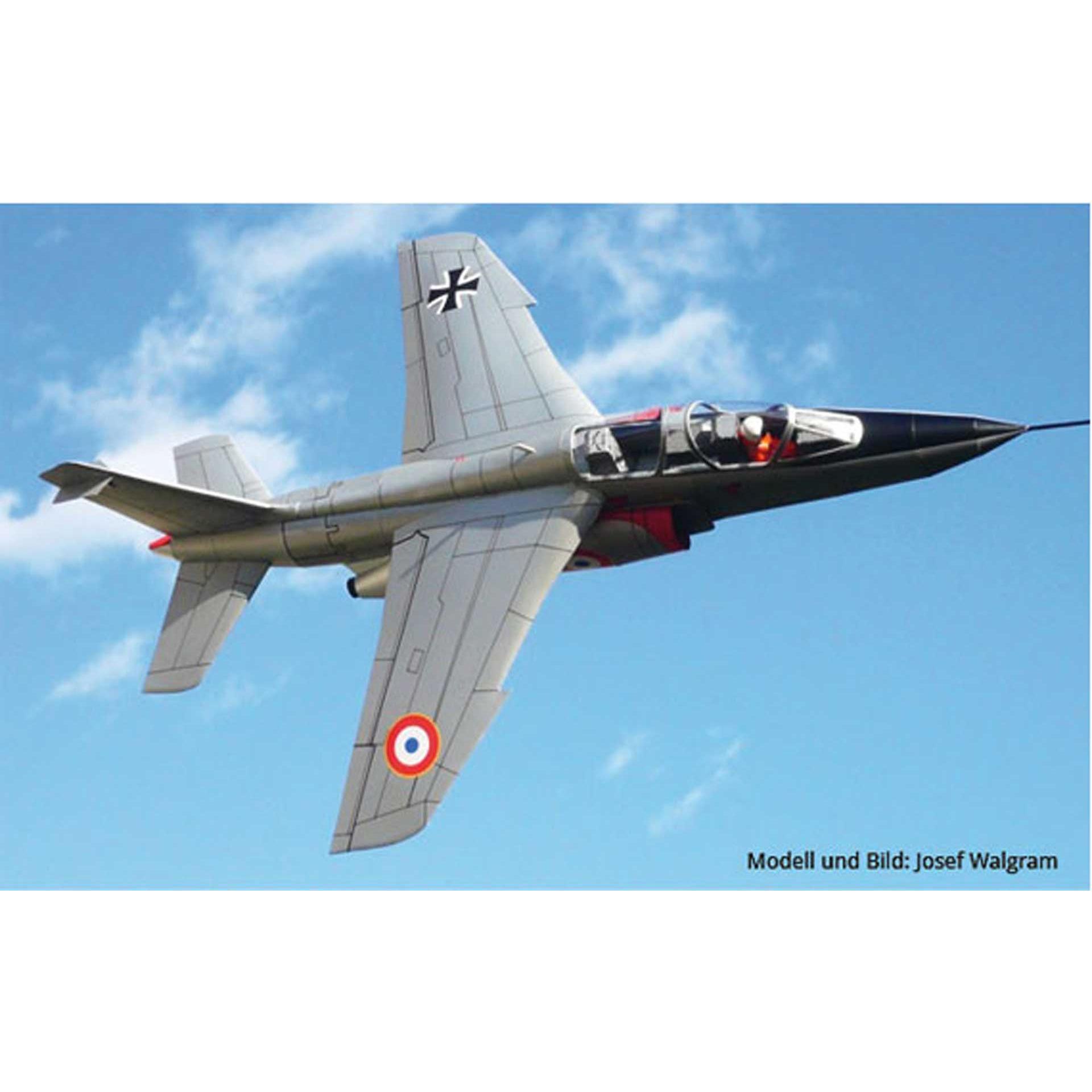 Thumbnail - Geli alpha jet prototyp 02 kartonmodell