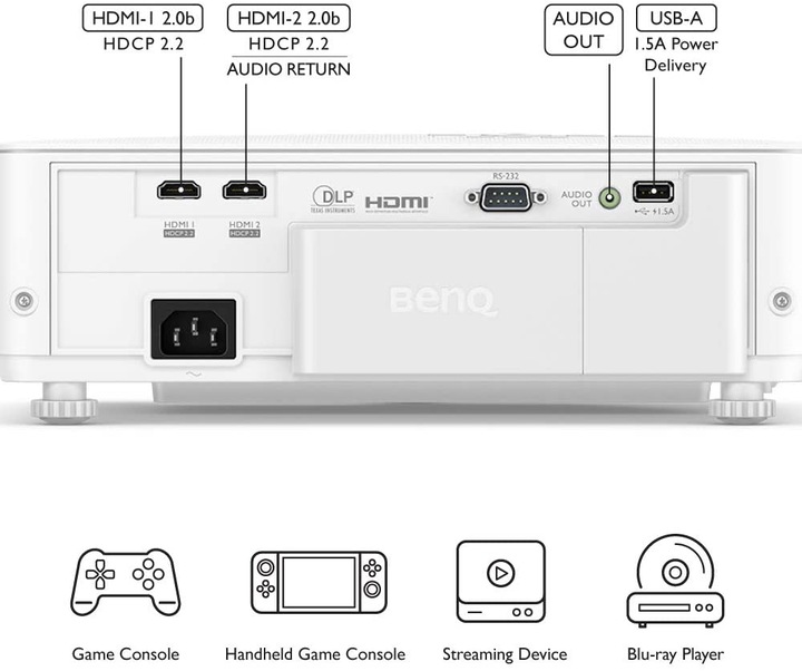 Actual product image BenQ TK700STi (4K, 3000 lm, 0.9 - 1.08:1)