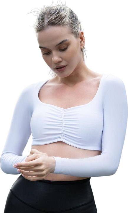 Immagine prodotto Lismina 081 Camicia a maniche lunghe con volant (L)