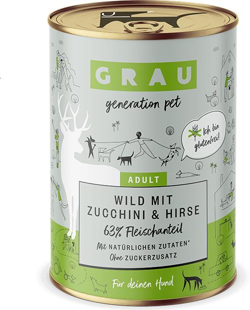 Grau Adult Wild (Adult, 400 g) - kaufen bei Galaxus - Galaxus