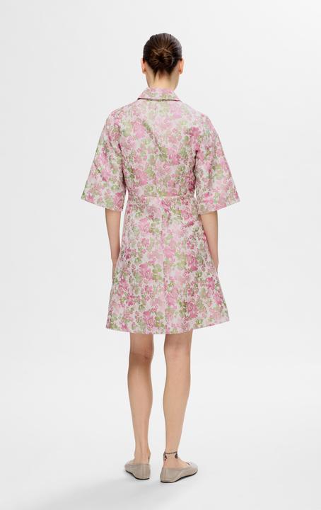 Image du produit Selected Mini-robe jacquard fleurie (38)