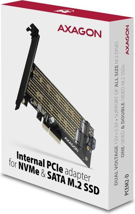 Produktbild Axagon PCEM2-D