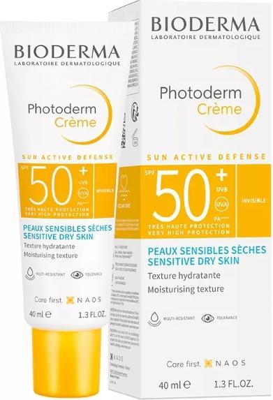Produktbild Bioderma Photoderm Crème SPF50+ Creme (Sonnencreme Gesicht, SPF 50, 40 ml, 150 g)
