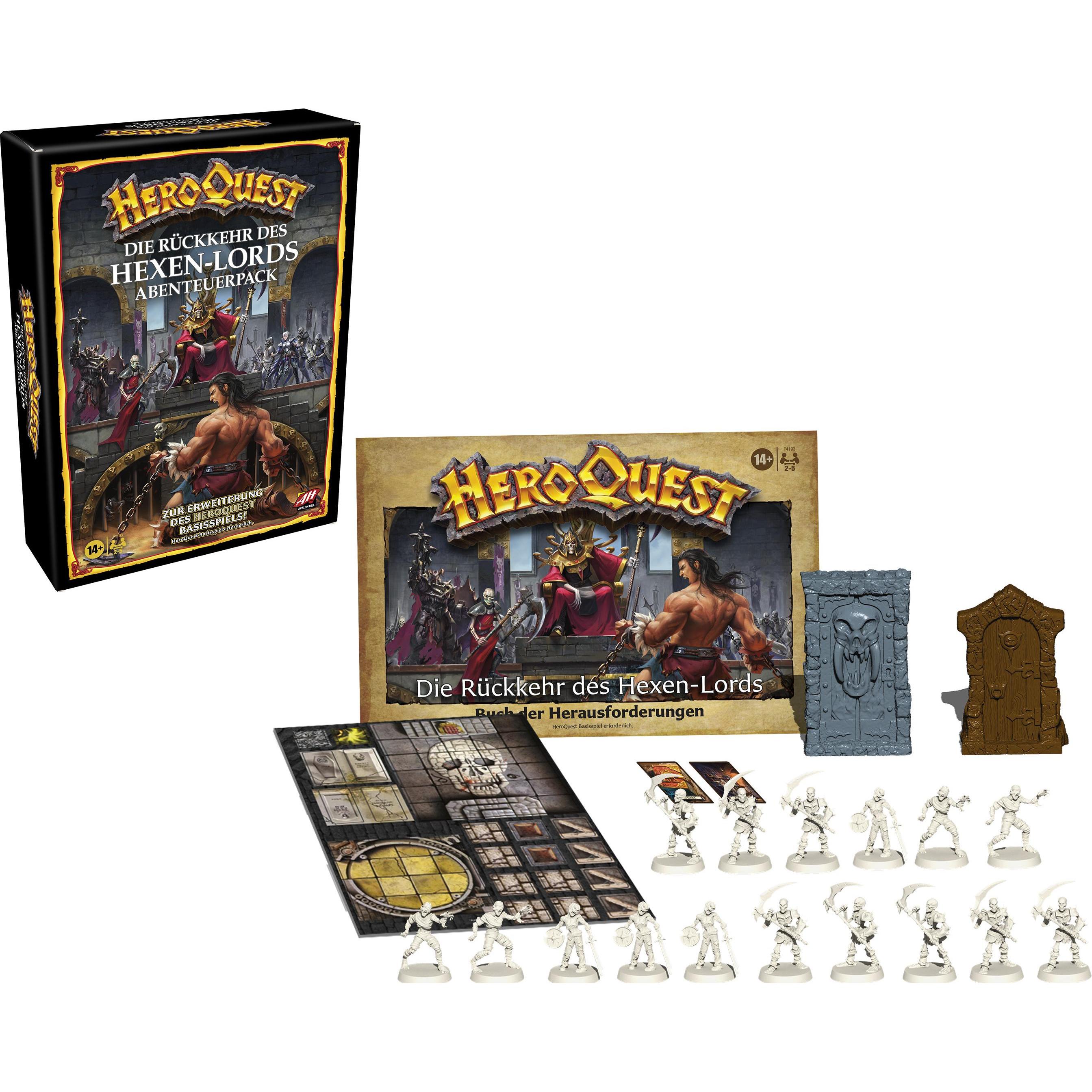 Thumbnail - Hasbro Gaming Expertenspiel HeroQuest: Die Rückkehr des Hexenlords (Deutsch)
