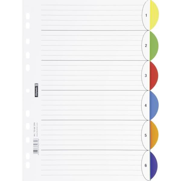 Thumbnail - Brunnen, Ordner Zubehör, Register A4 Office to Go