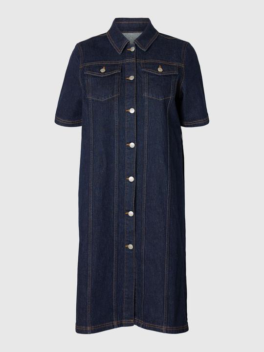 Actual product image Selected Femme Short-sleeved denim dress (34)
