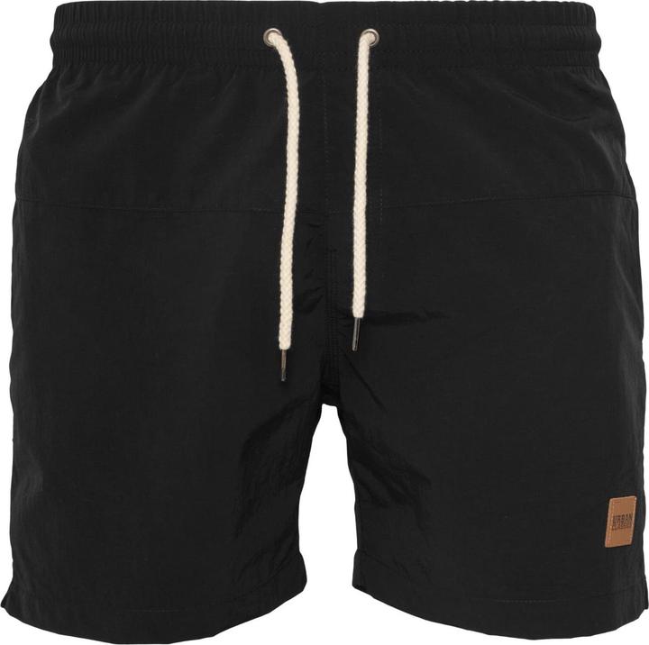 Produktbild Urban Classics Block Swim Shorts 2-Pack vintageblue+black 3XL (3XL)