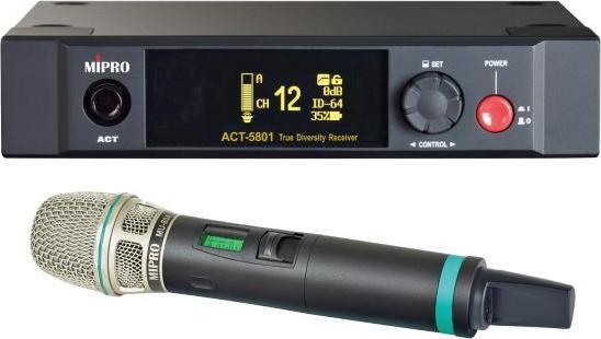 Produktbild Mipro ACT-5801 1-Kanal Empfänger mit Handsender