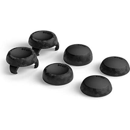 Scuf Impugnatura universale per bacchette da pollice (Pulse) - Vendita al dettaglio - Nero (6 pezzi), Accessori per controller gaming, Nero