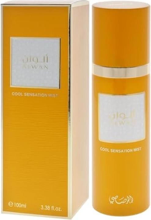 Image du produit Rasasi Alwan Cool Sensation Mist pour unisexe 3.38 Oz (Lotion pour le corps, 100 ml)