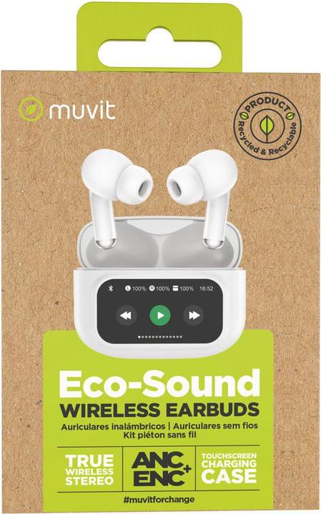 Actual product image Muvit Kopfhörer MCTWS0007 Weiss (Wireless)