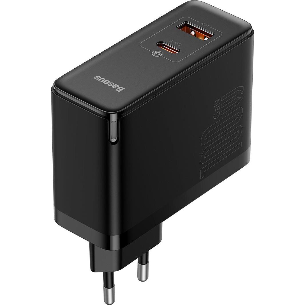 Thumbnail - Baseus 100W GaN5 Pro Fast Charger (100 W), USB Ladegerät, Schwarz