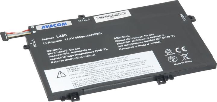 Immagine prodotto Avacom Batterie Lenovo ThinkPad L480, L580 Li-Pol 11,1V 4050mAh 45Wh (4050 mAh)