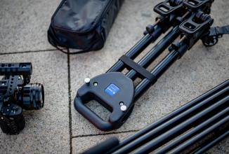 Actual product image Fotopro DV Series Dolly Fire Wheels (Plastic)