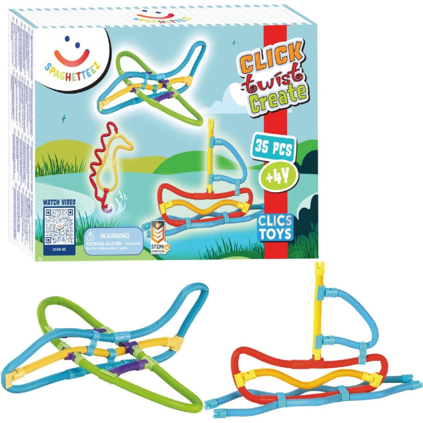 Clics Spaghetteez Stk in Box (043.101005)