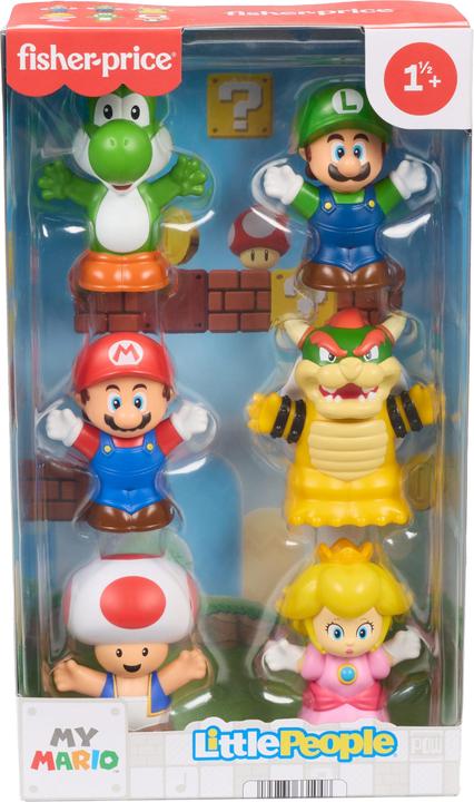 Produktbild Fisher-Price Little People Super Mario Multipack