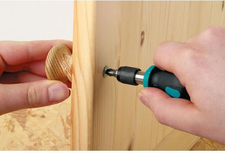 Actual product image wolfcraft 1 Hand-held screwdriver with bit attachment 76mm