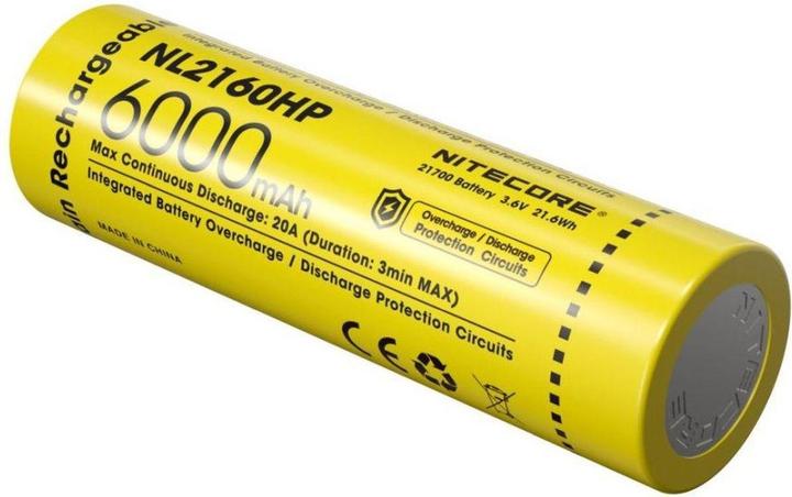 Produktbild Nitecore NL2160HP (1 Stk., 21700, 6000 mAh)