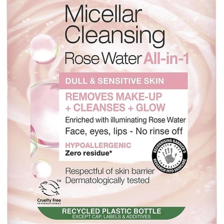 Actual product image Garnier Micellar Rose Water for Dull Skin 400ml (400 ml)