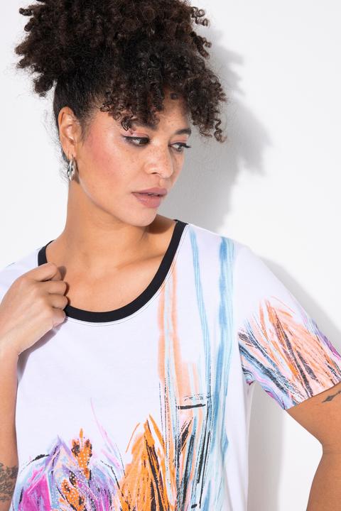 Produktbild Miamoda T-Shirt, A-Linie, Glitzersteinchen (54)