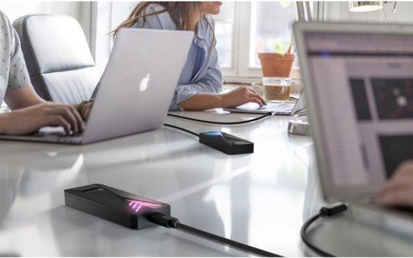 Produktbild Icy Box Spade Case 1805 – M.2 NVMe/SATA SSD Gehäuse USB C, 10 Gbps (M.2)