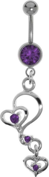 Produktbild Bijouteria Bauchpiercing (Kristall, Messing, Titan)