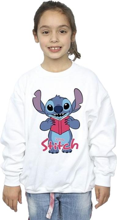 Produktbild Lilo & Stitch Reading Standing Sweatshirt Mädchen (104)