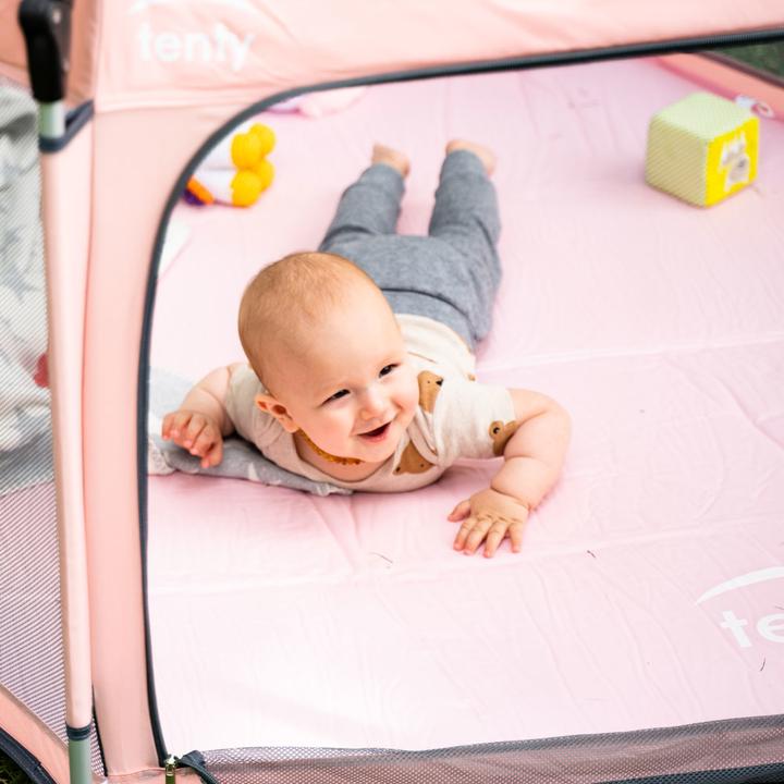 Immagine prodotto Tenty Playpen rosa (100 cm, 150 cm)