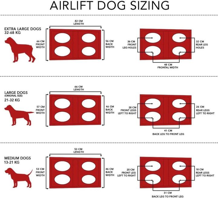 Actual product image Fido Pro Airlift (M, Dog vest)