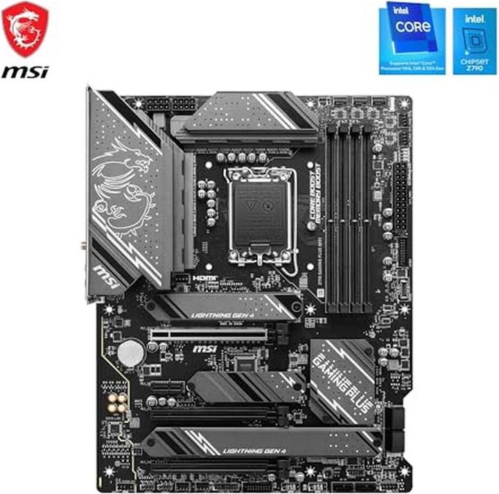 Actual product image MSI Z790 Gaming Plus Wifi (Z790,S1700,ATX,DDR5) (LGA 1700, Intel Z790, ATX)