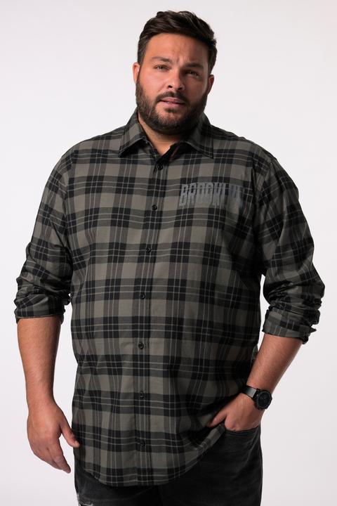 Immagine prodotto Men+ Karohemd, Langarm, Kentkragen, Comfort Fit (6XL)