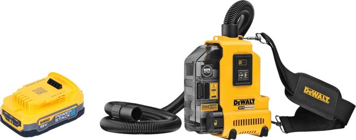 DeWalt DWH 161 N Aspirateur universel sans fil 18 V 0,21 l Brushless + 1x batterie Powerstack 1,7 Ah - sans