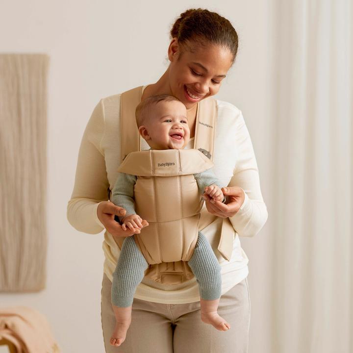 Immagine prodotto BabyBjörn Marsupio mini, tessuto, beige