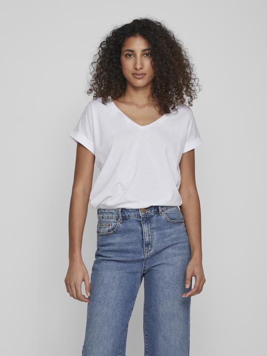 Produktbild Vila Basic-V-Ausschnitt T-Shirt (M)