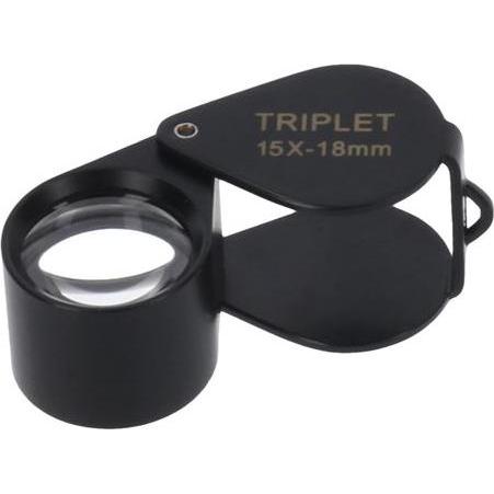 Byomic, Lupe, Einschlaglupe Triplet BYO-IT1518 15x18mm