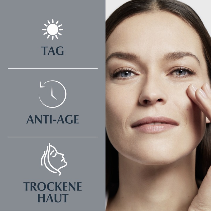Produktbild Eucerin HYALURON-FILLER + 3x EFFECT Tagespflege LSF 15 trockene Haut (50 ml, Tagescreme, SPF 15)